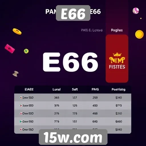 Comparação entre E66 e outras plataformas de jogos