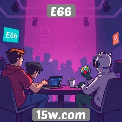Explorando a comunidade de jogadores no site E66